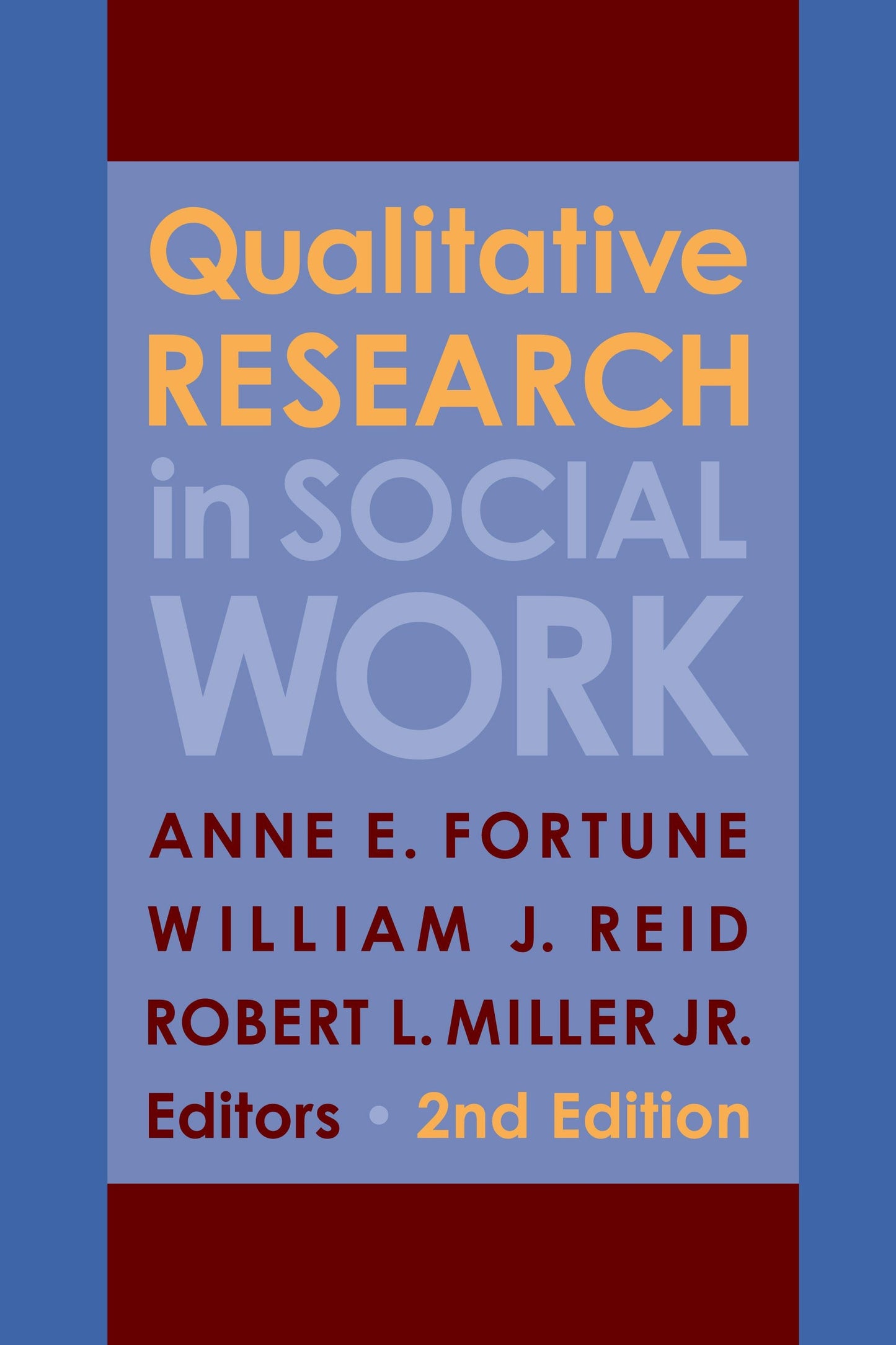 Book cover image for Qualitative Research in Social Work ISBN: 9780231161381