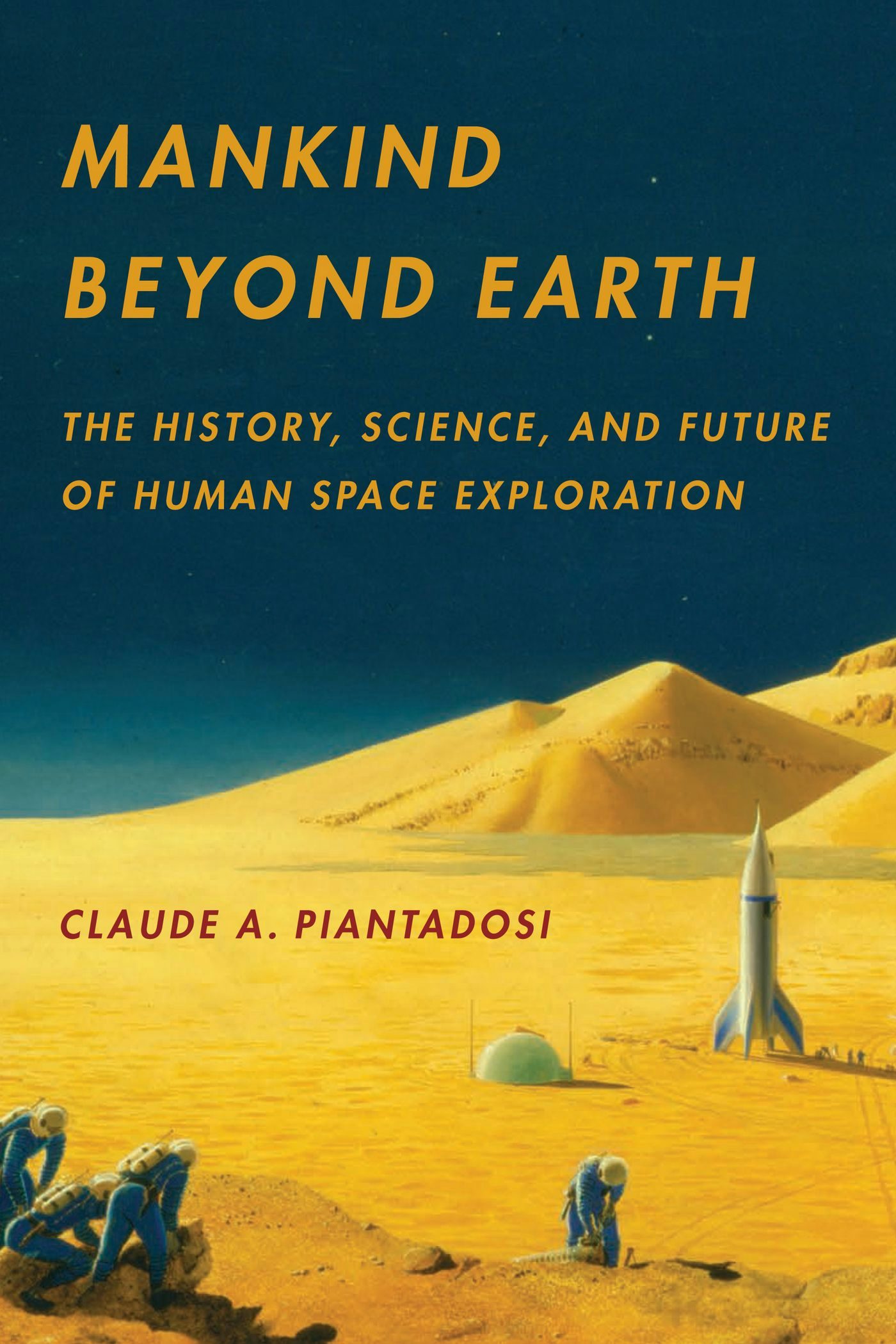 Book cover image for Mankind Beyond Earth ISBN: 9780231162425
