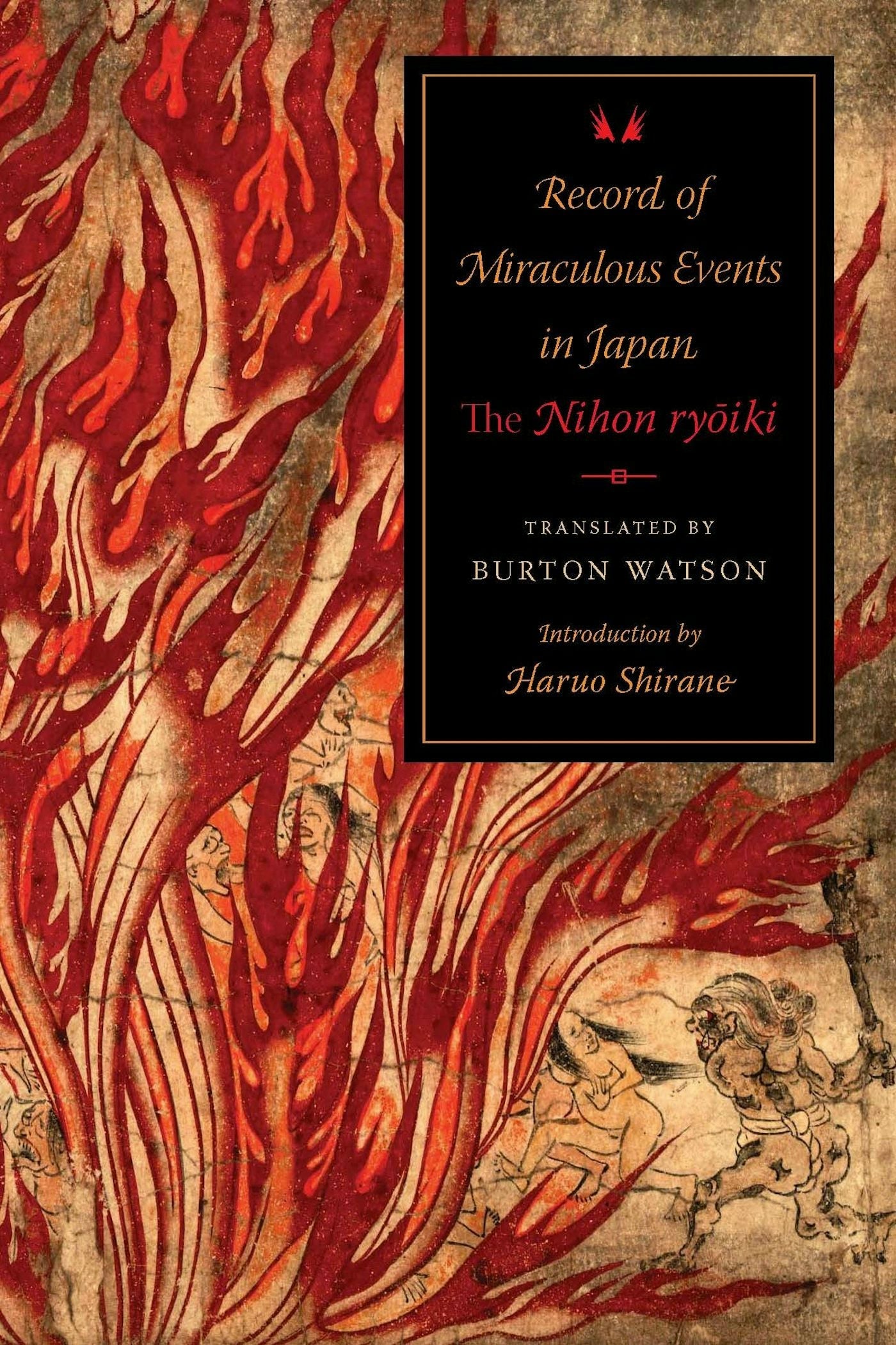 Book cover image for Record of Miraculous Events in Japan ISBN: 9780231164214