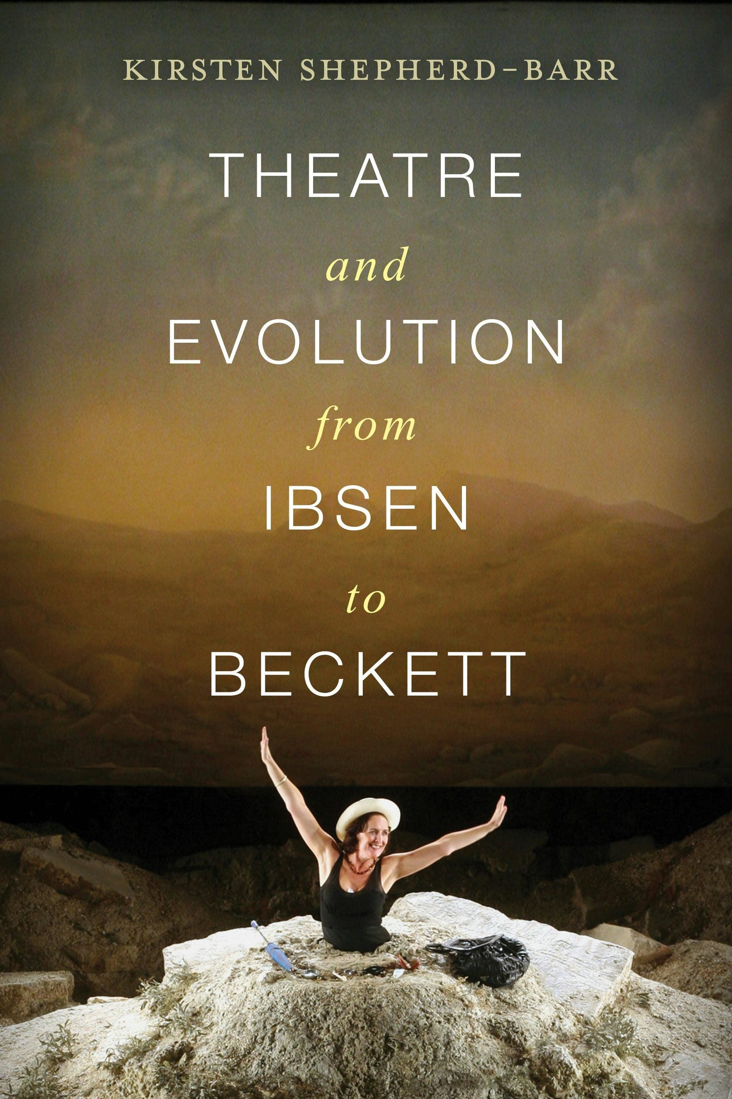 Book cover image for Theatre and Evolution from Ibsen to Beckett ISBN: 9780231164702