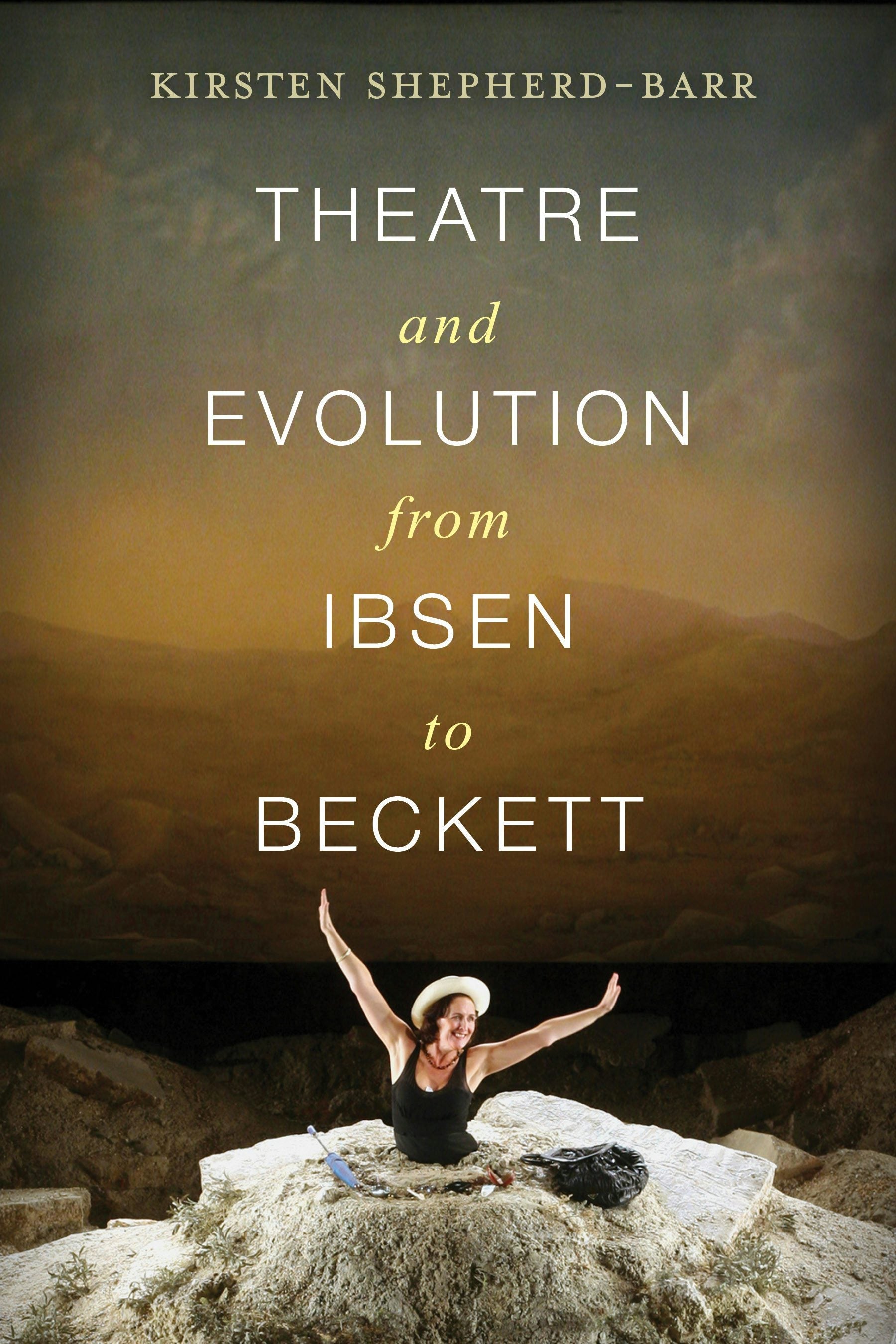 Book cover image for Theatre and Evolution from Ibsen to Beckett ISBN: 9780231164702