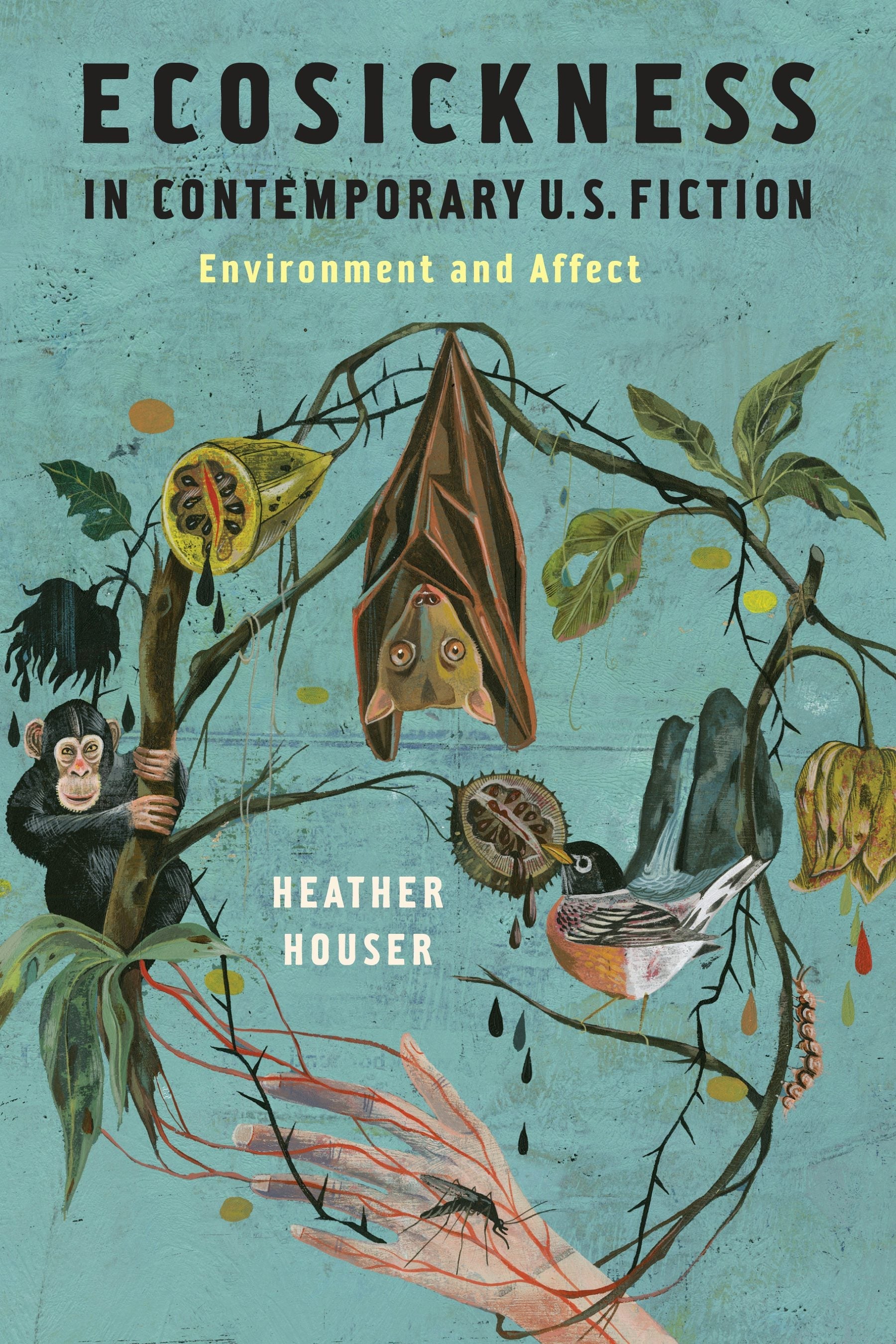 Book cover image for Ecosickness in Contemporary U.S. Fiction ISBN: 9780231165143