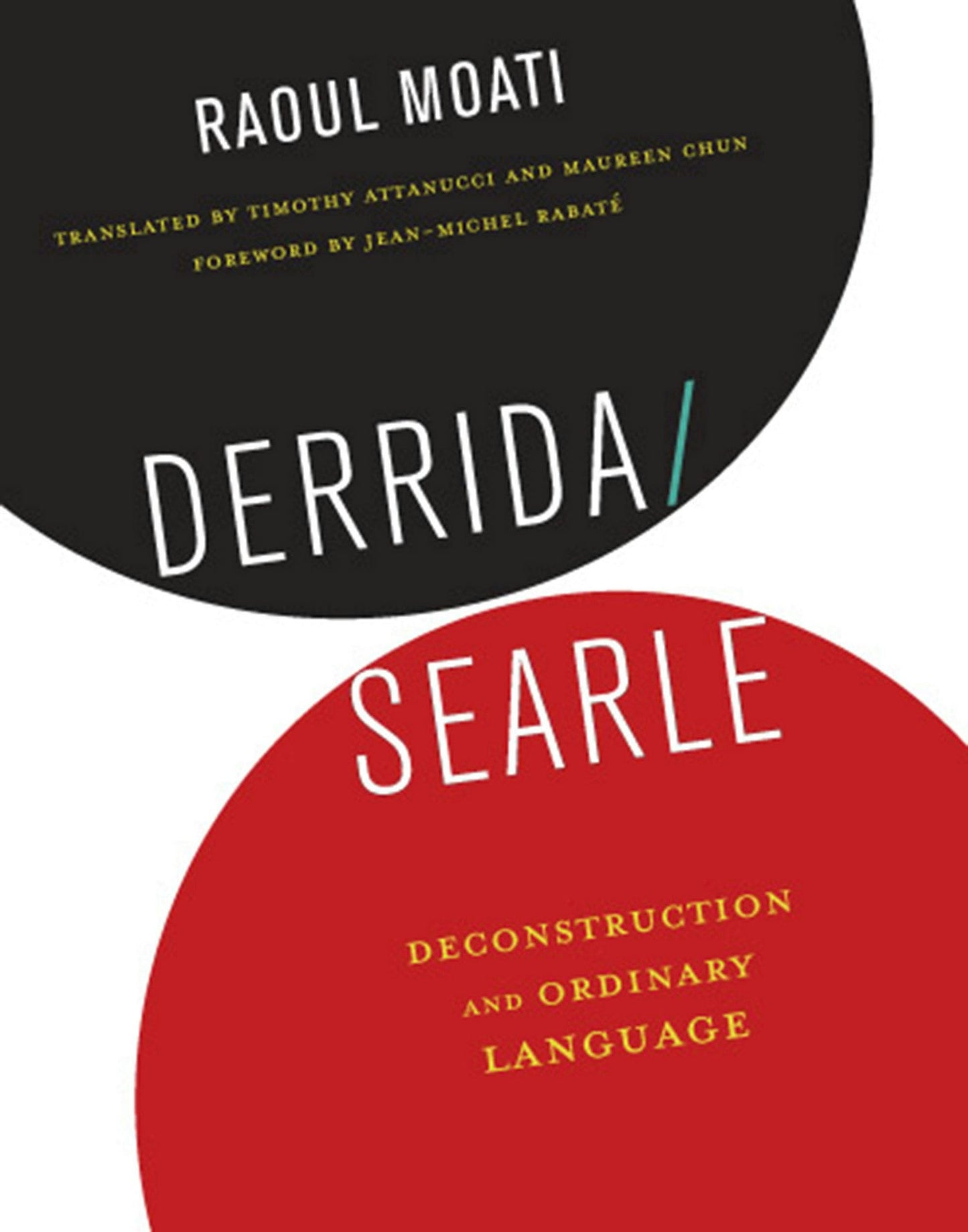 Book cover image for Derrida/Searle ISBN: 9780231166713