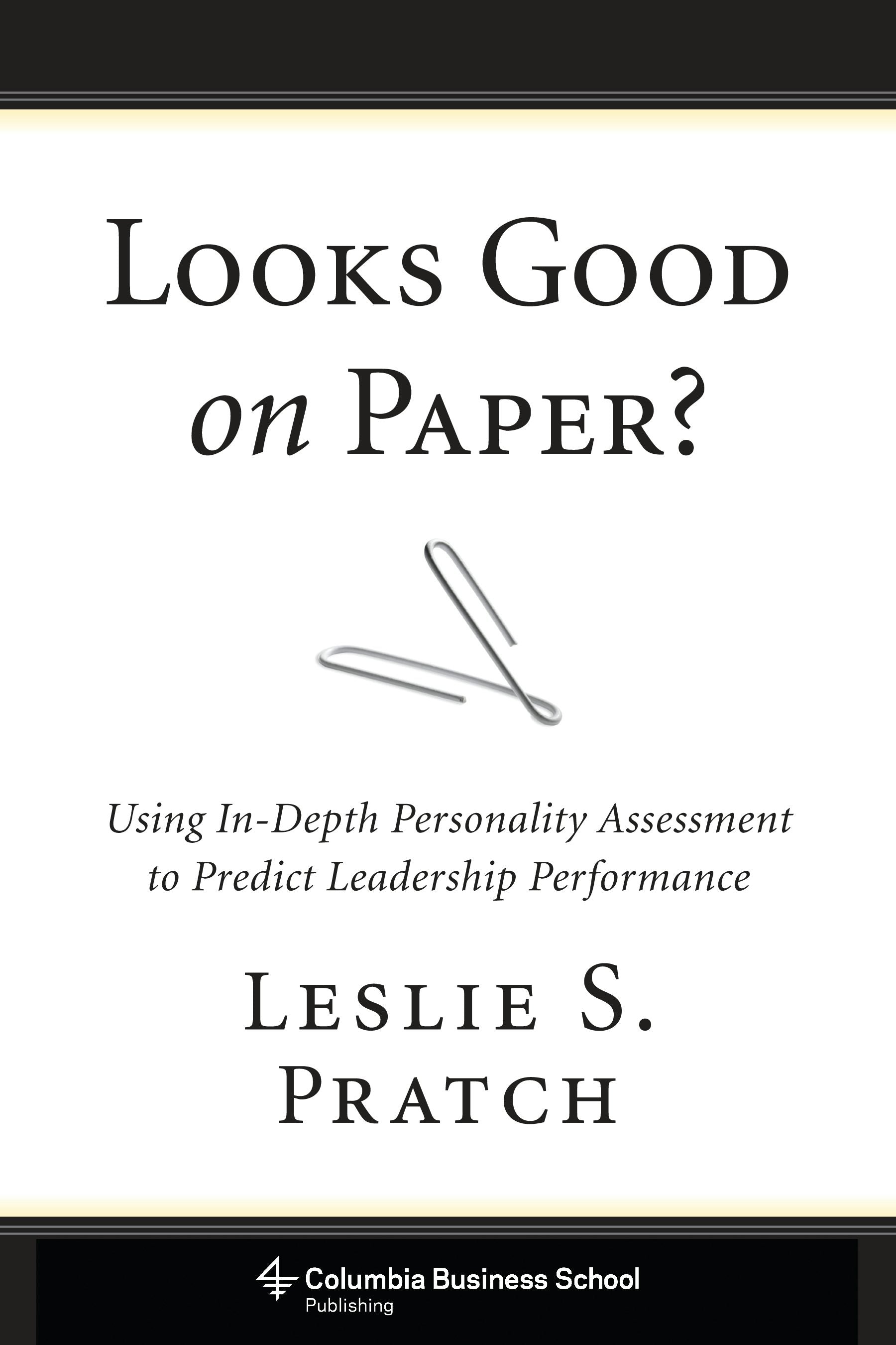 Book cover image for Looks Good on Paper? ISBN: 9780231168366
