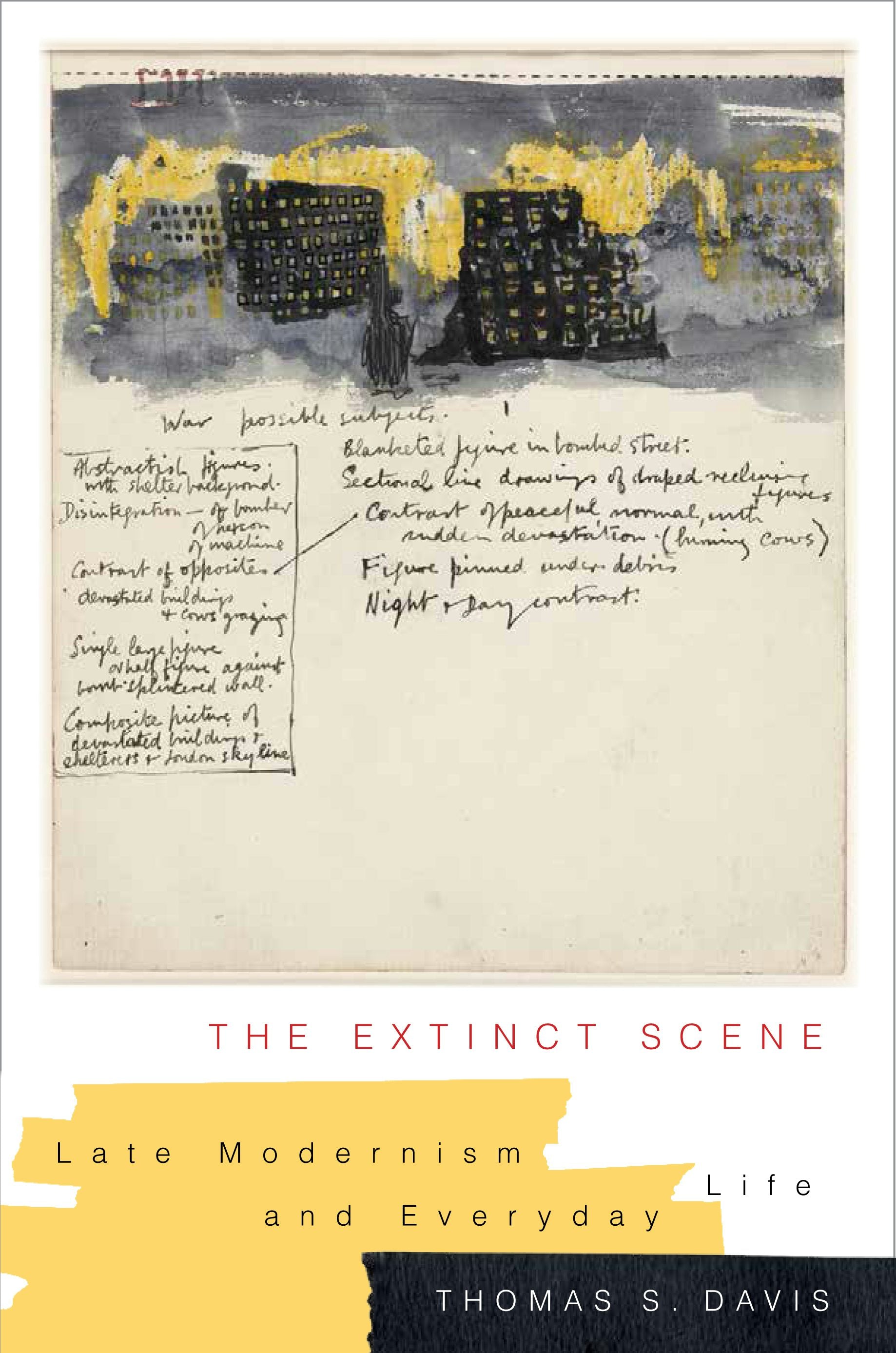 Book cover image for The Extinct Scene ISBN: 9780231169431