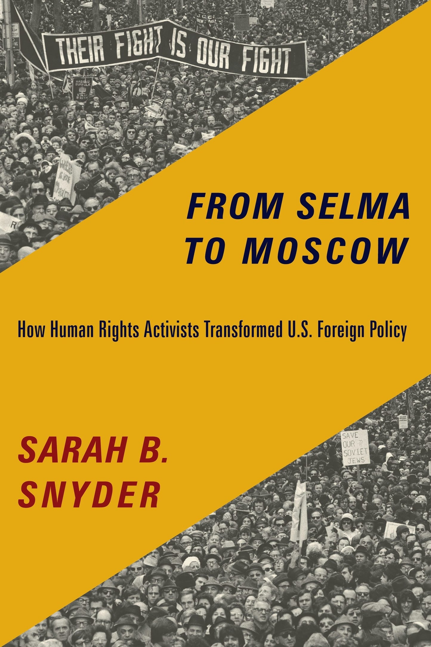 Book cover image for From Selma to Moscow ISBN: 9780231169462