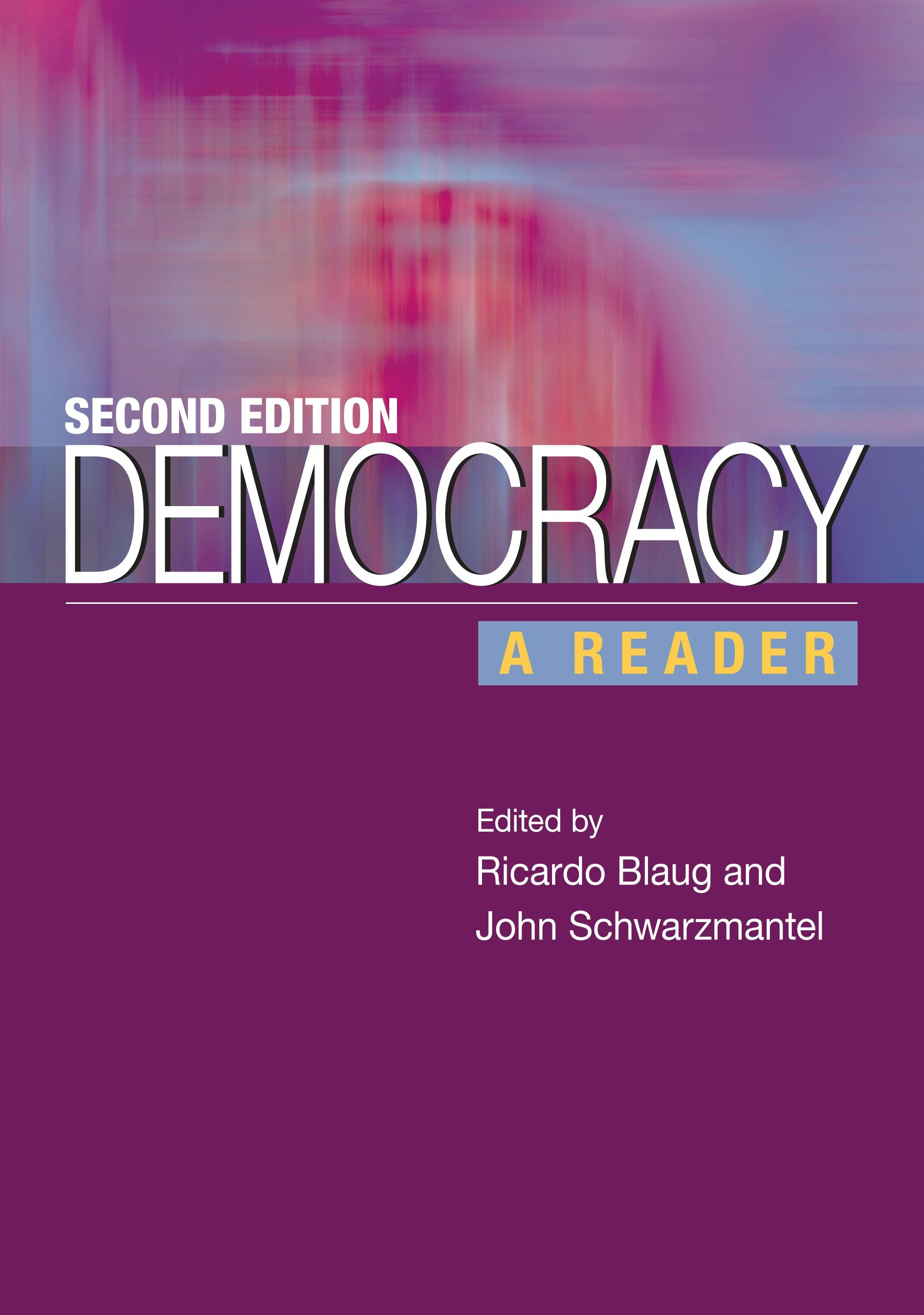 Book cover image for Democracy ISBN: 9780231174121