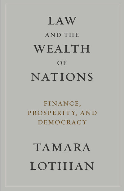 Cover image for Law and the Wealth of Nations, isbn: 9780231174671