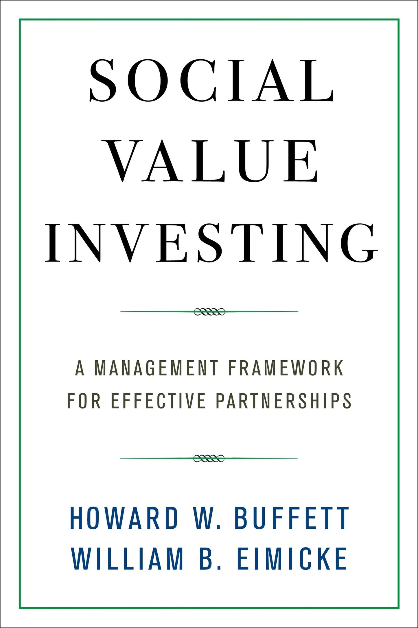 Book cover image for Social Value Investing ISBN: 9780231182904