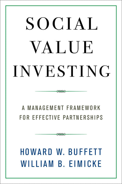 Cover image for Social Value Investing, isbn: 9780231182904