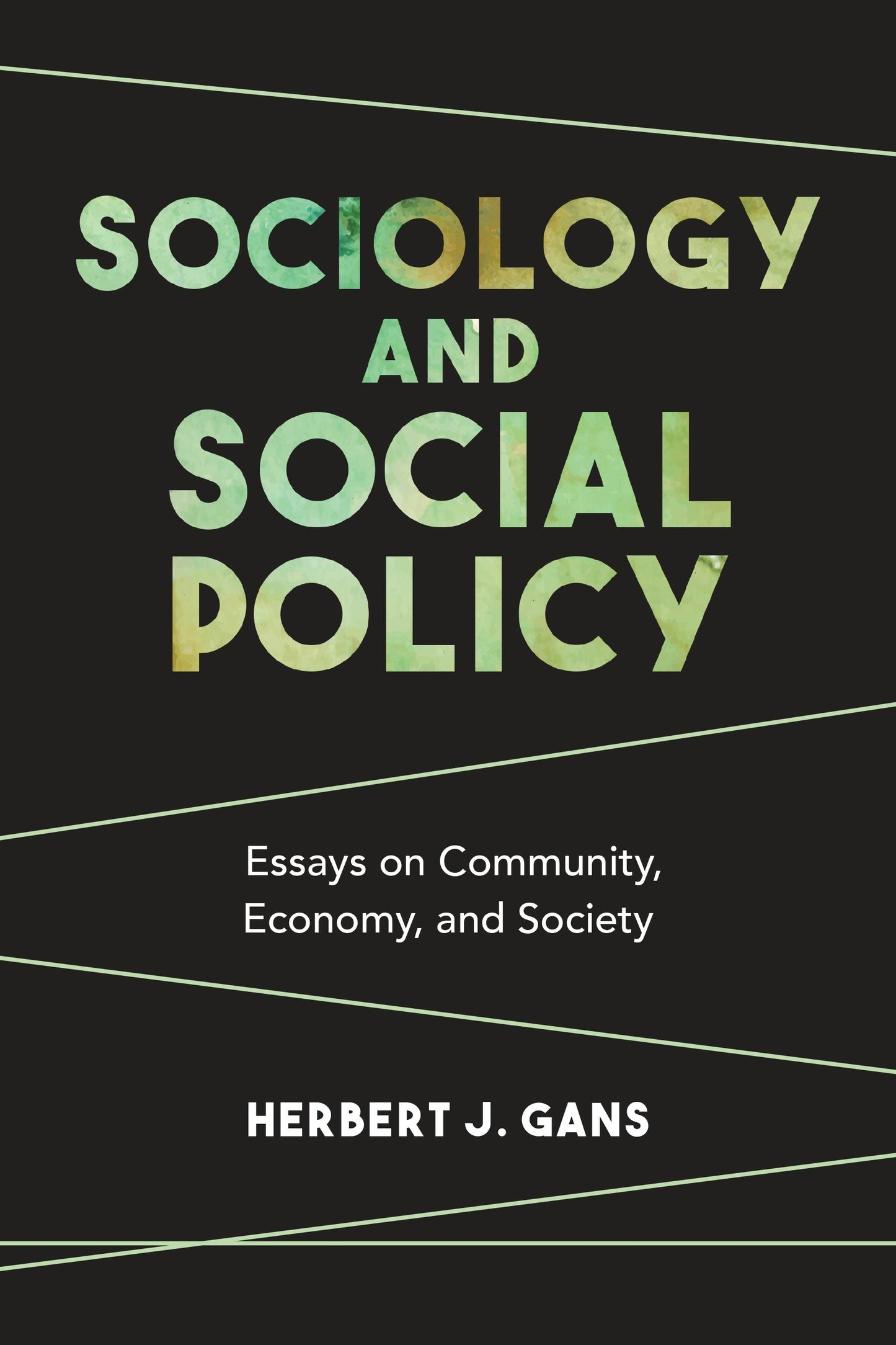Book cover image for Sociology and Social Policy ISBN: 9780231183055