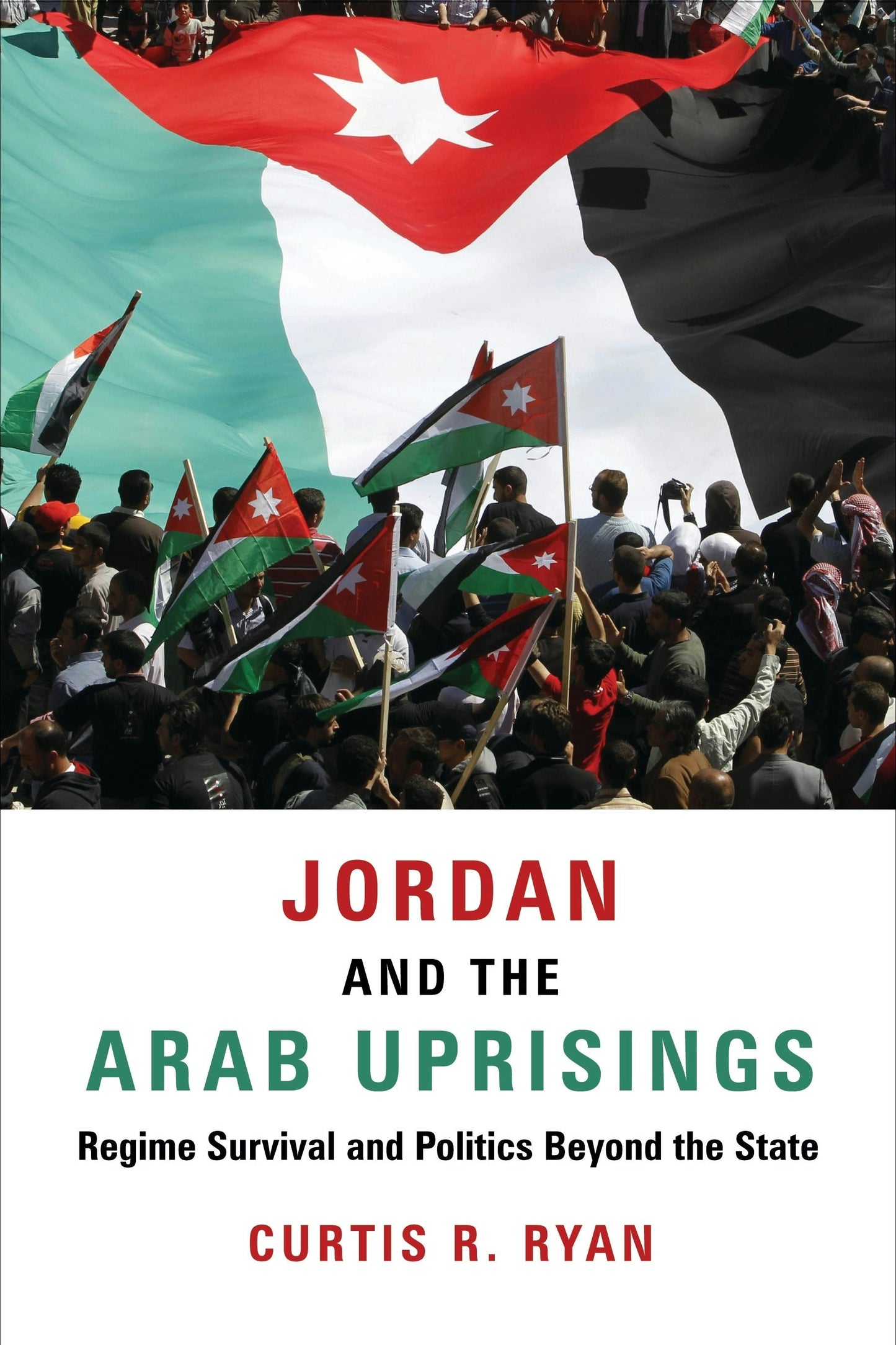 Book cover image for Jordan and the Arab Uprisings ISBN: 9780231186261