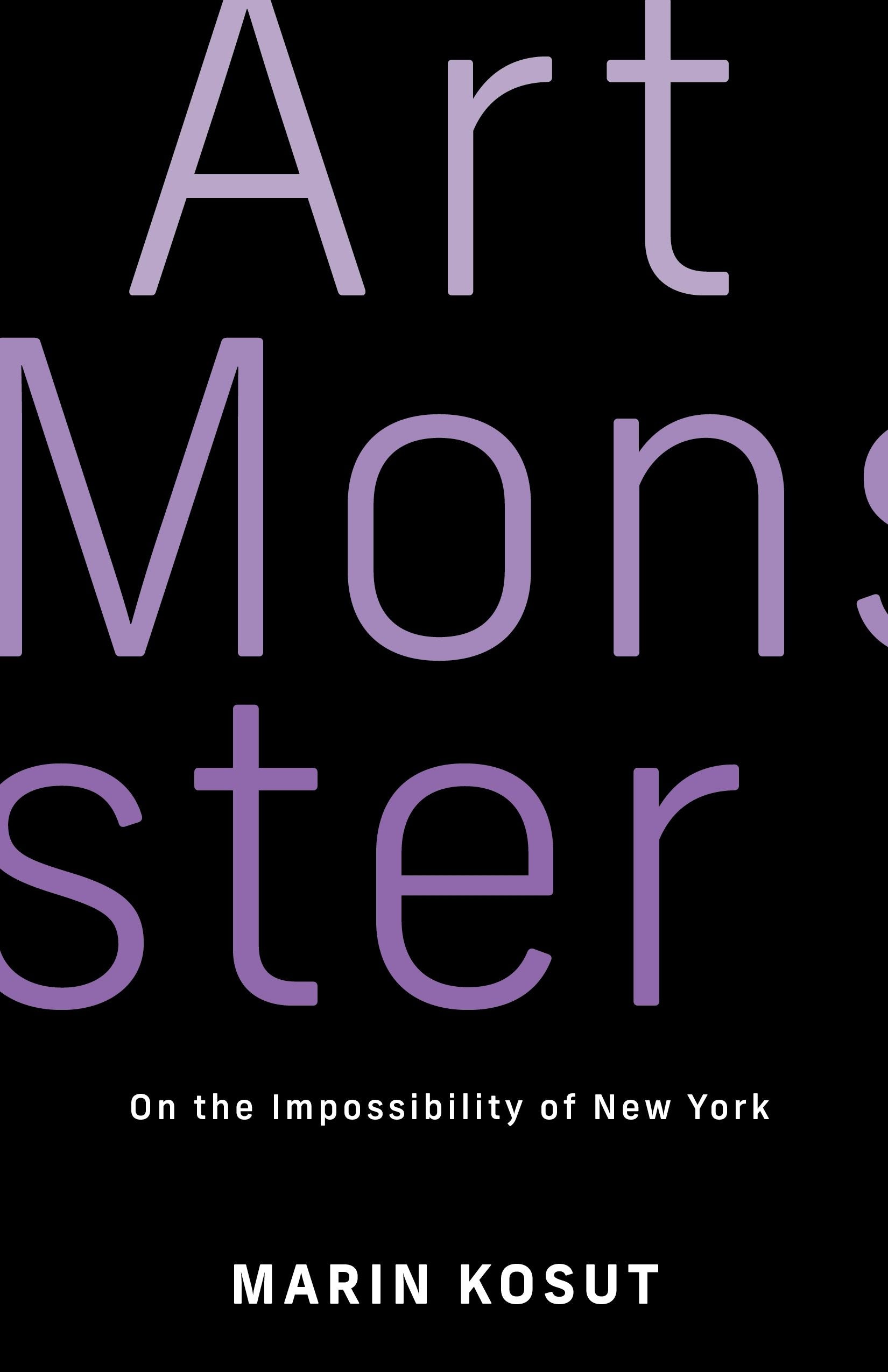 Book cover image for Art Monster ISBN: 9780231186742