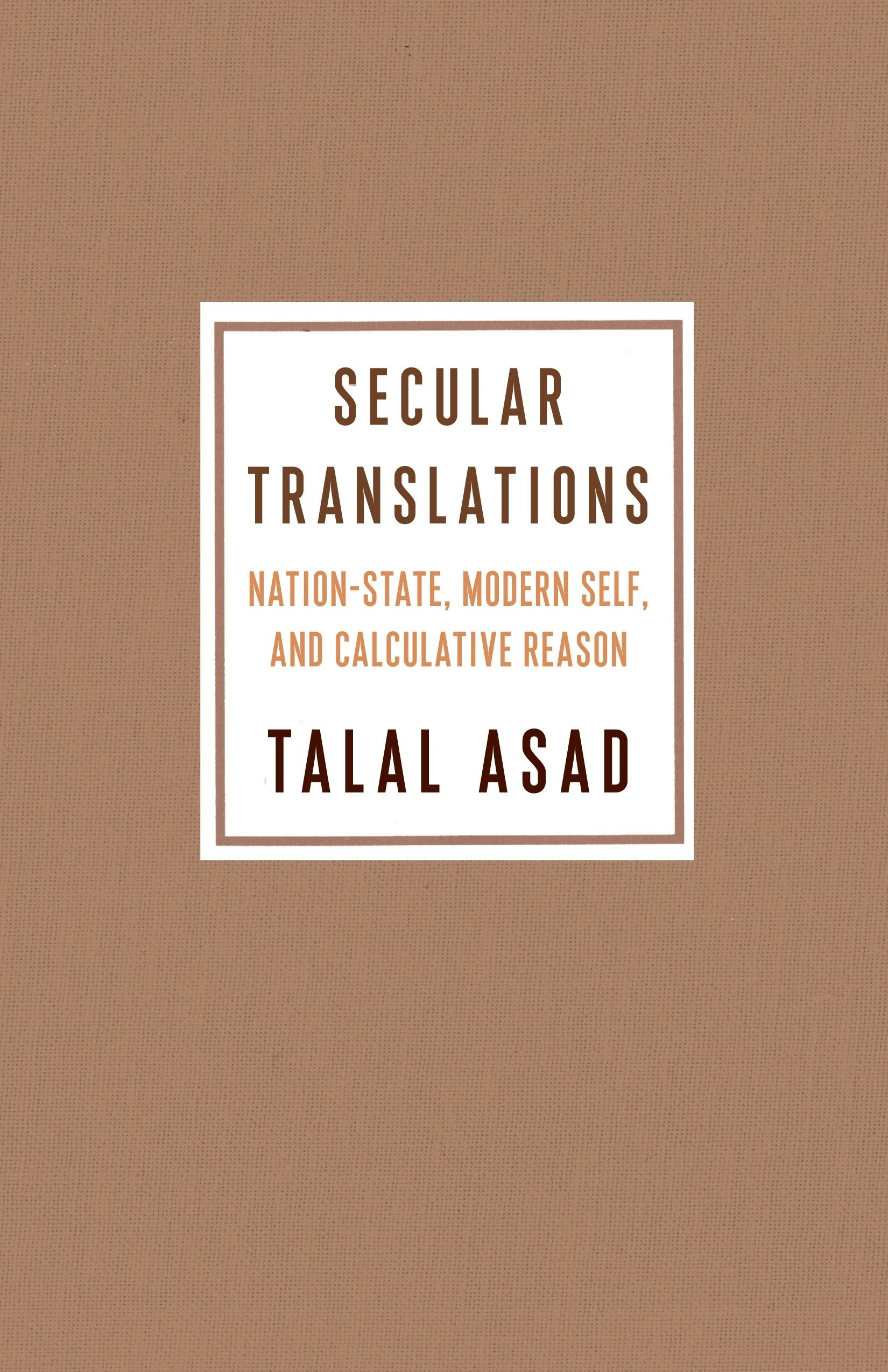 Book cover image for Secular Translations ISBN: 9780231189873