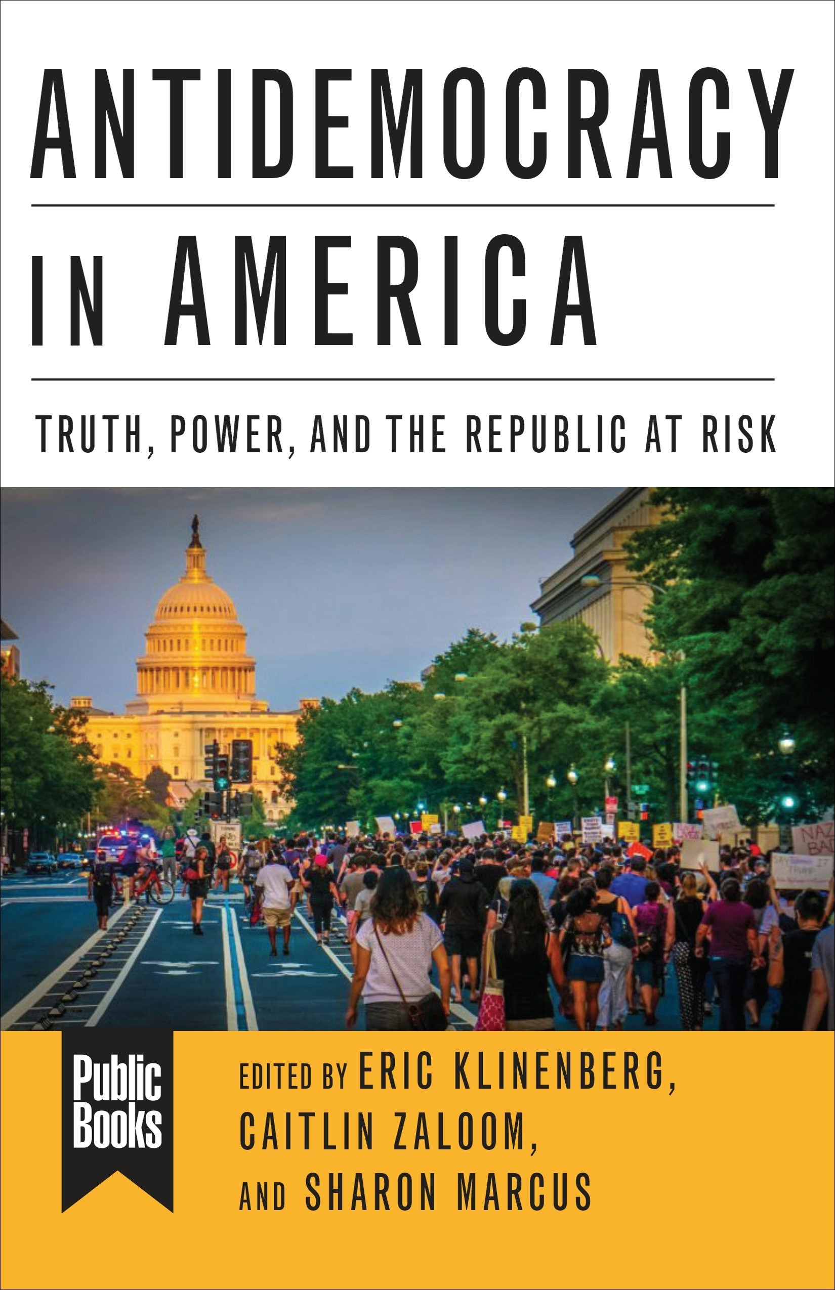 Book cover image for Antidemocracy in America ISBN: 9780231190114