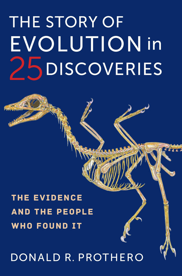 Cover image for The Story of Evolution in 25 Discoveries, isbn: 9780231190374