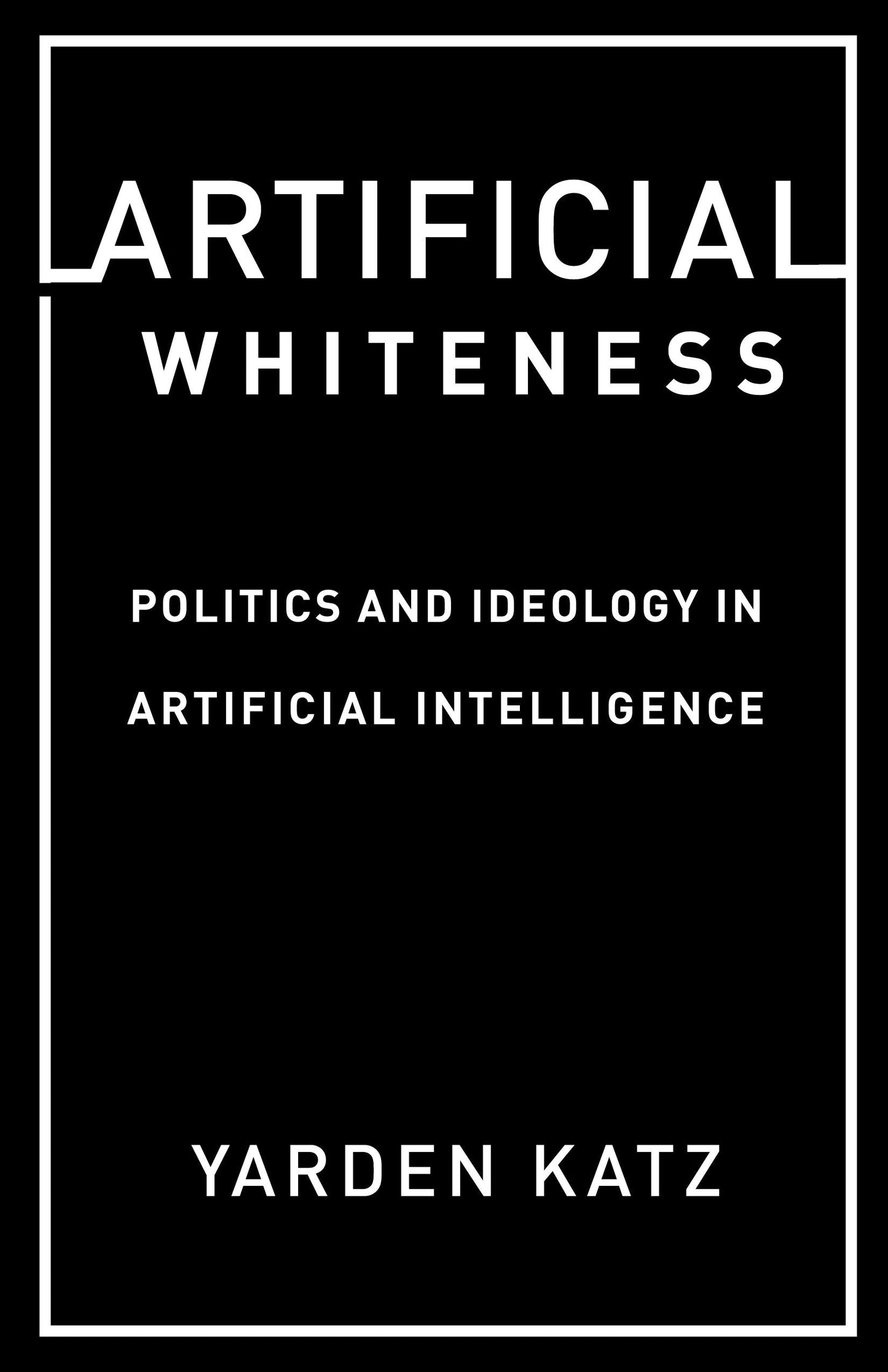 Book cover image for Artificial Whiteness ISBN: 9780231194907