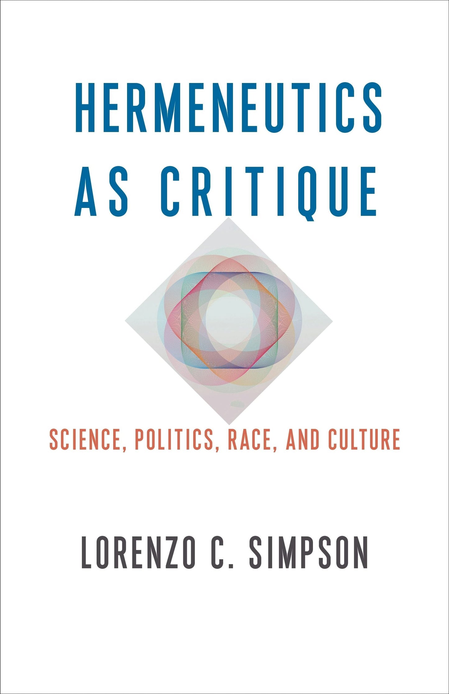 Book cover image for Hermeneutics as Critique ISBN: 9780231196840