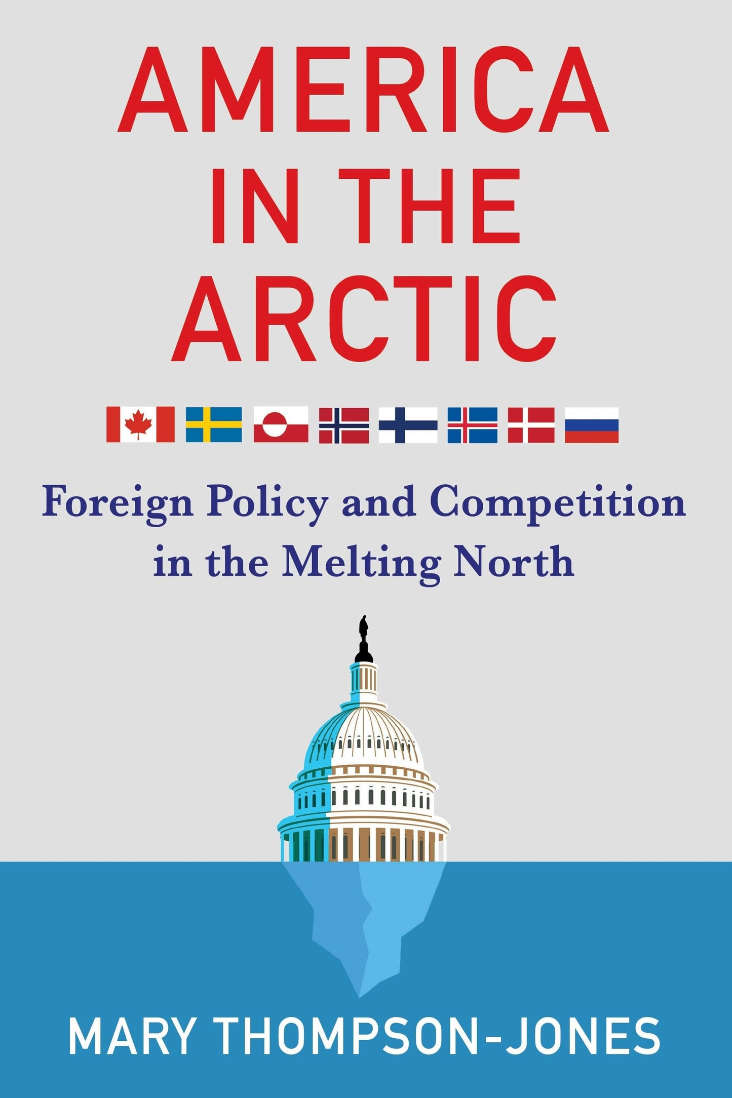 Book cover image for America in the Arctic ISBN: 9780231198400