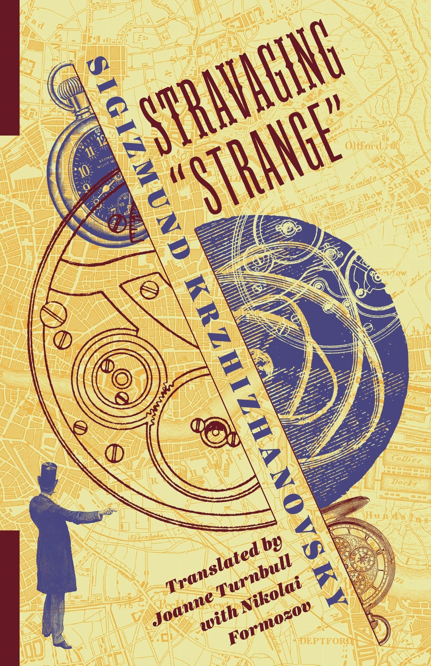 Book cover image for Stravaging “Strange” ISBN: 9780231199476