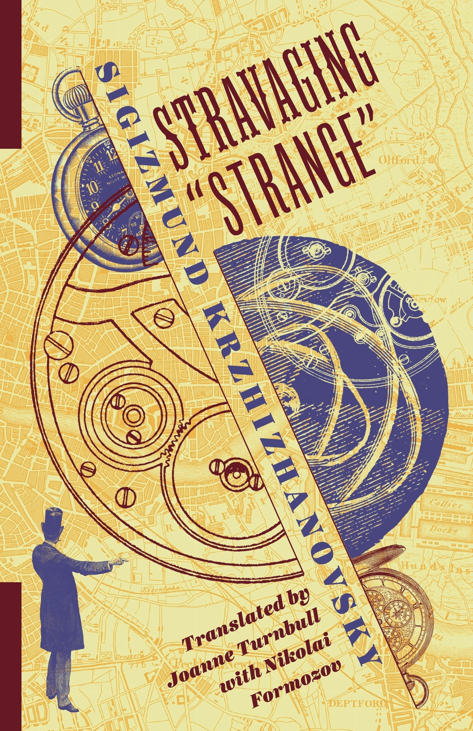Book cover image for Stravaging “Strange” ISBN: 9780231199476