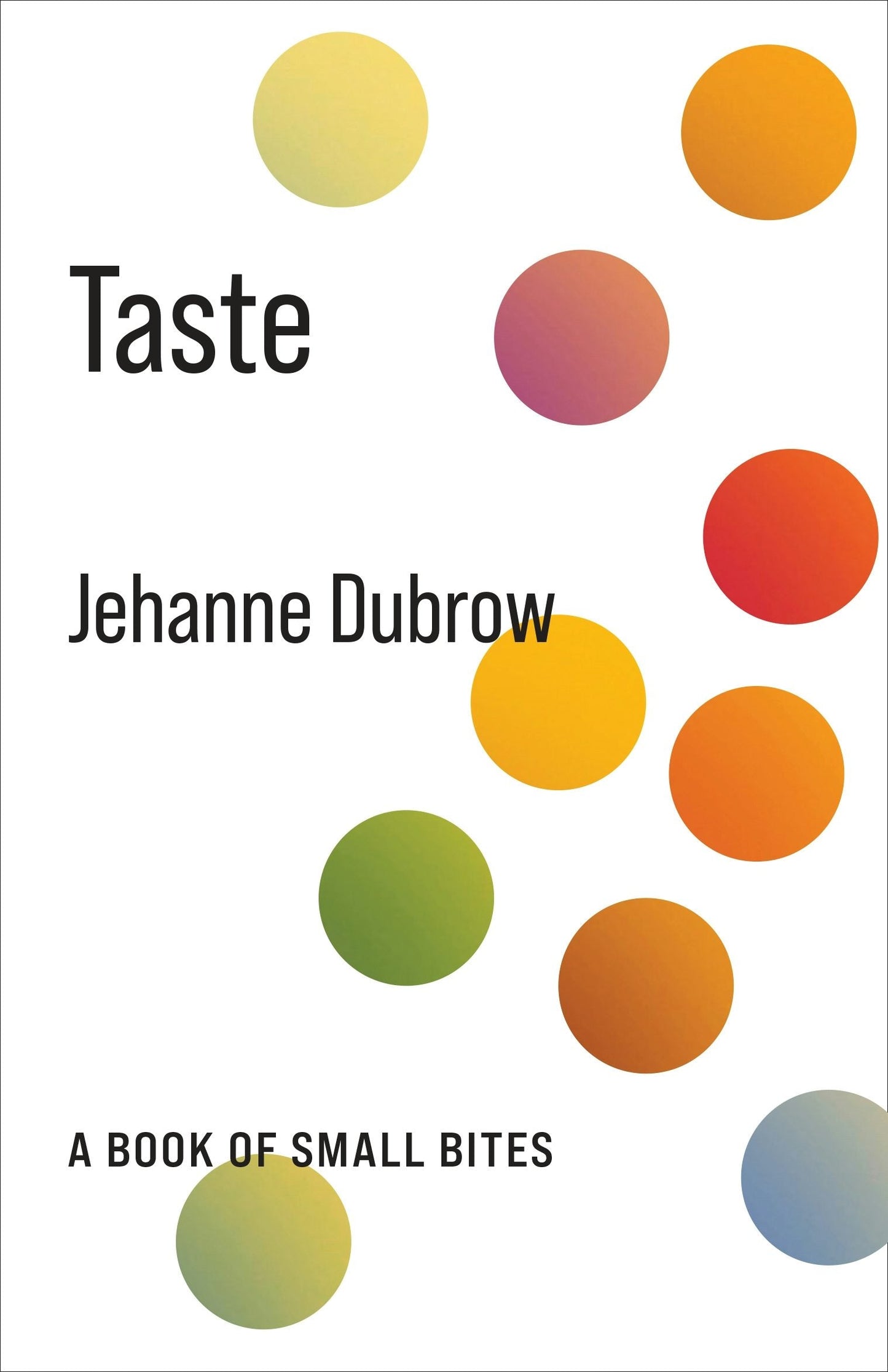 Book cover image for Taste ISBN: 9780231201742