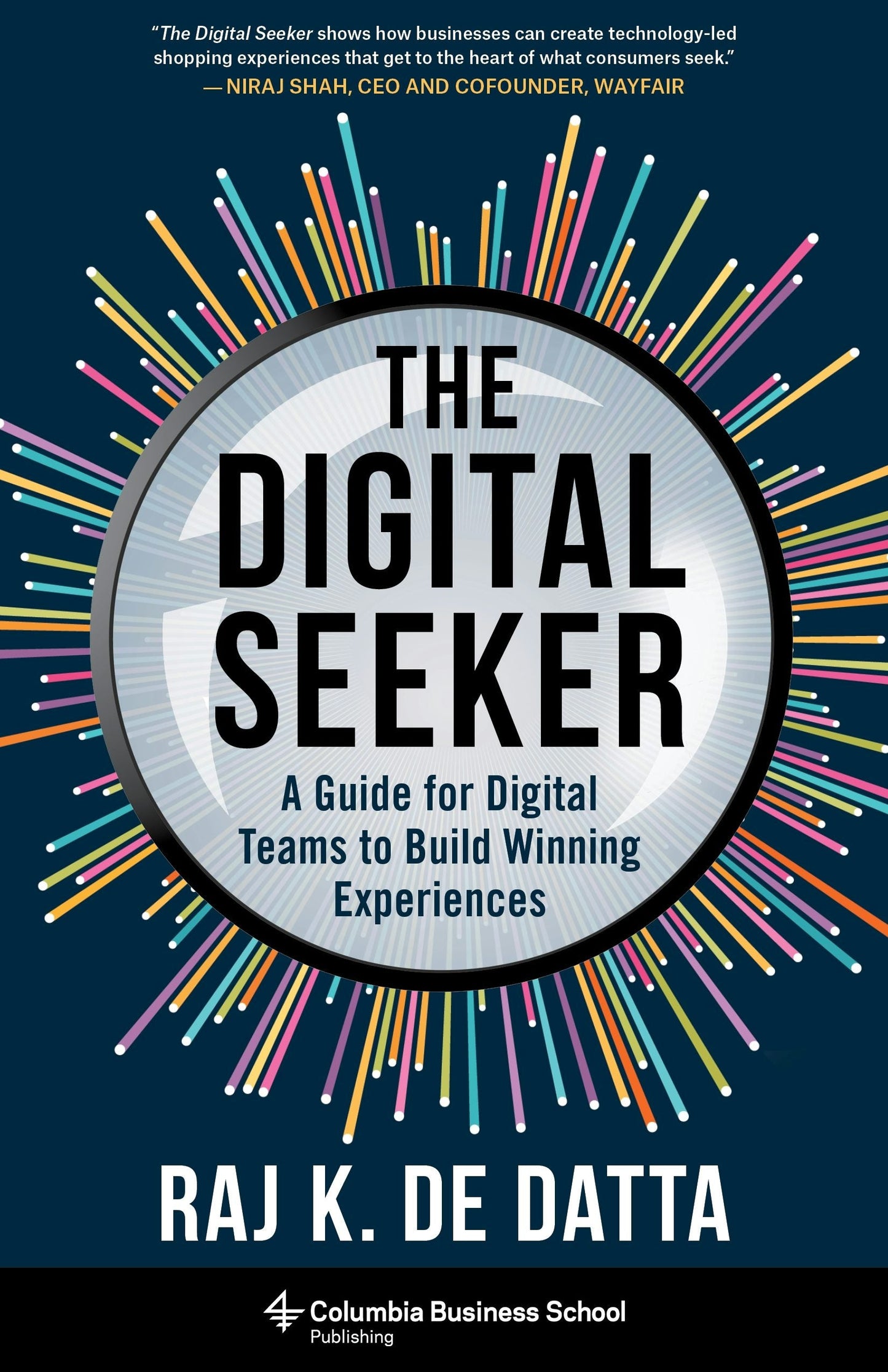 Book cover image for The Digital Seeker ISBN: 9780231202206