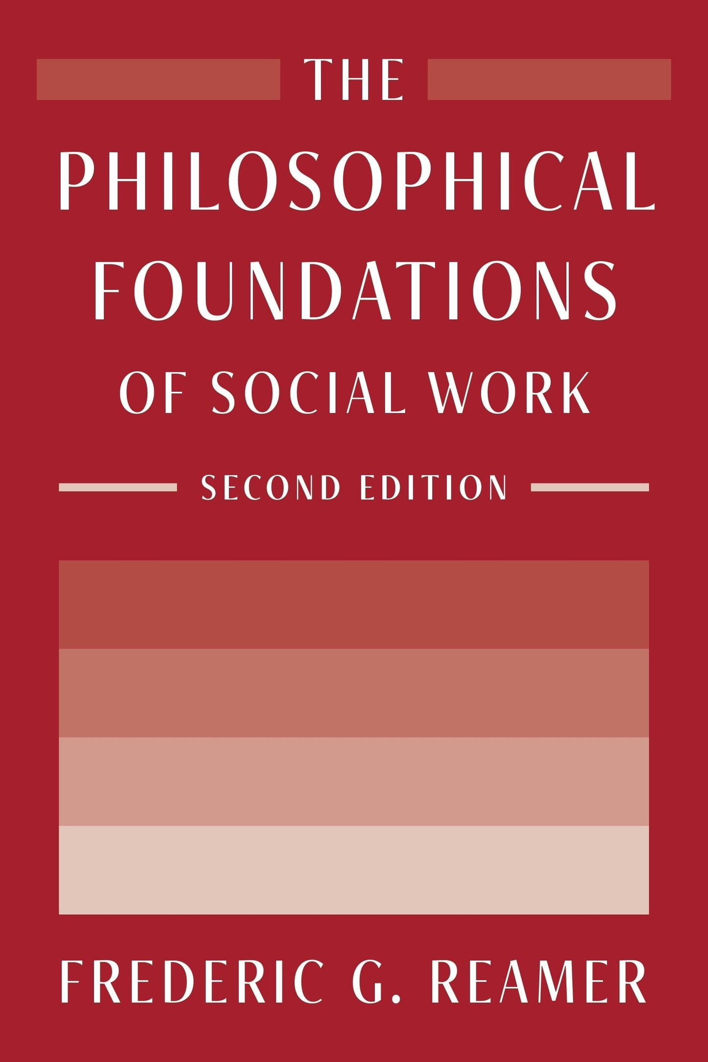 Book cover image for The Philosophical Foundations of Social Work ISBN: 9780231203975