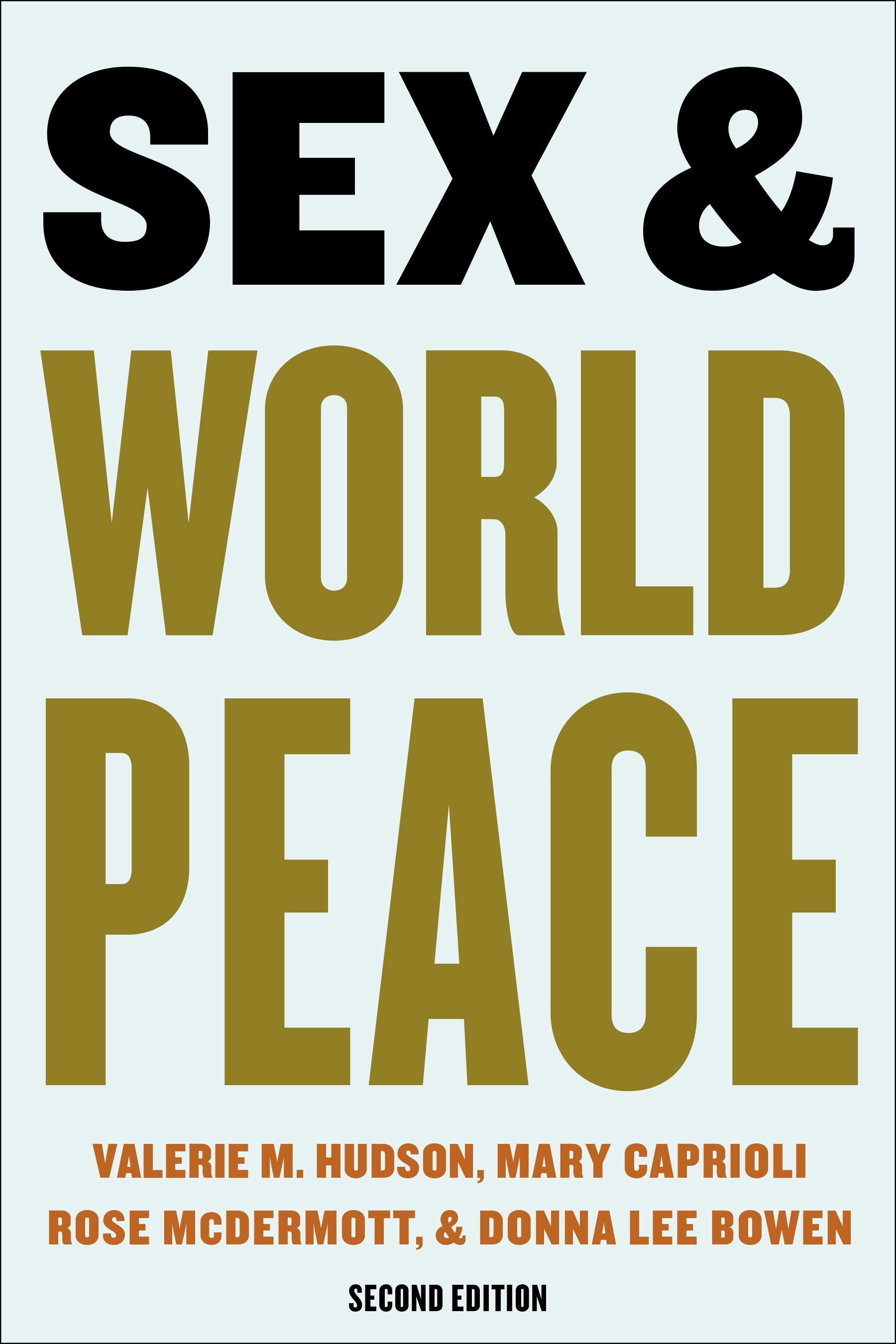 Book cover image for Sex and World Peace ISBN: 9780231204750