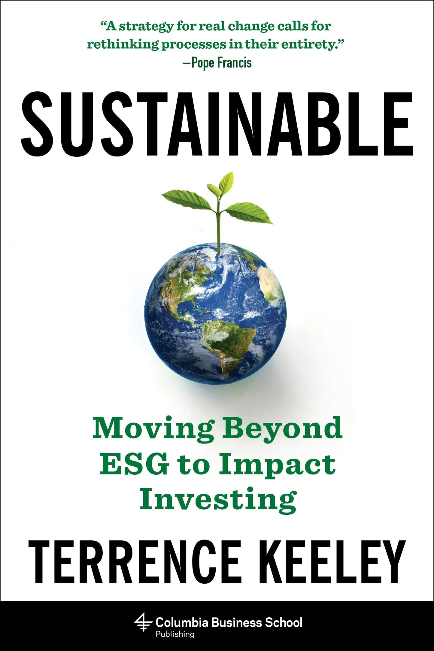 Book cover image for Sustainable ISBN: 9780231206808