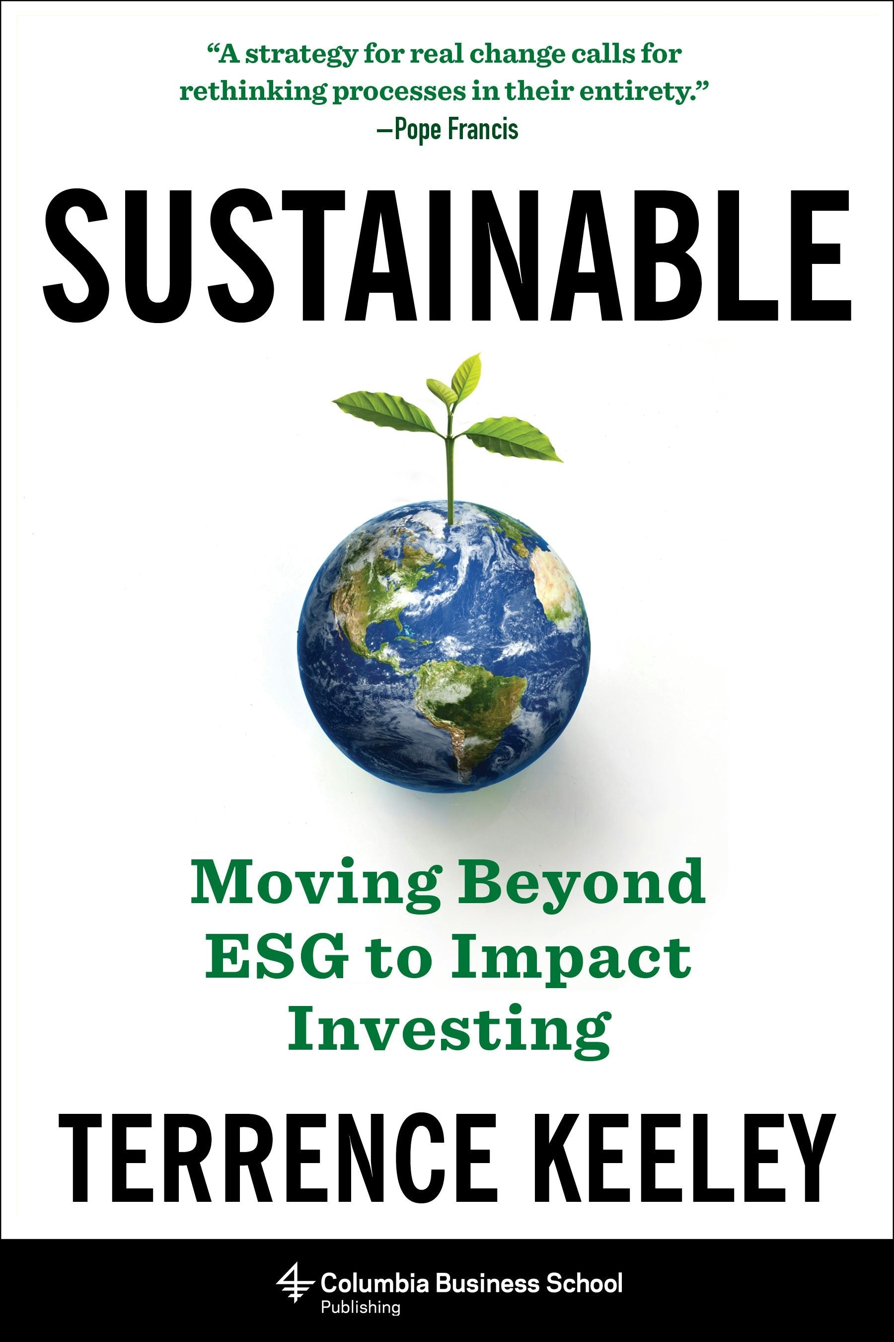 Book cover image for Sustainable ISBN: 9780231206808