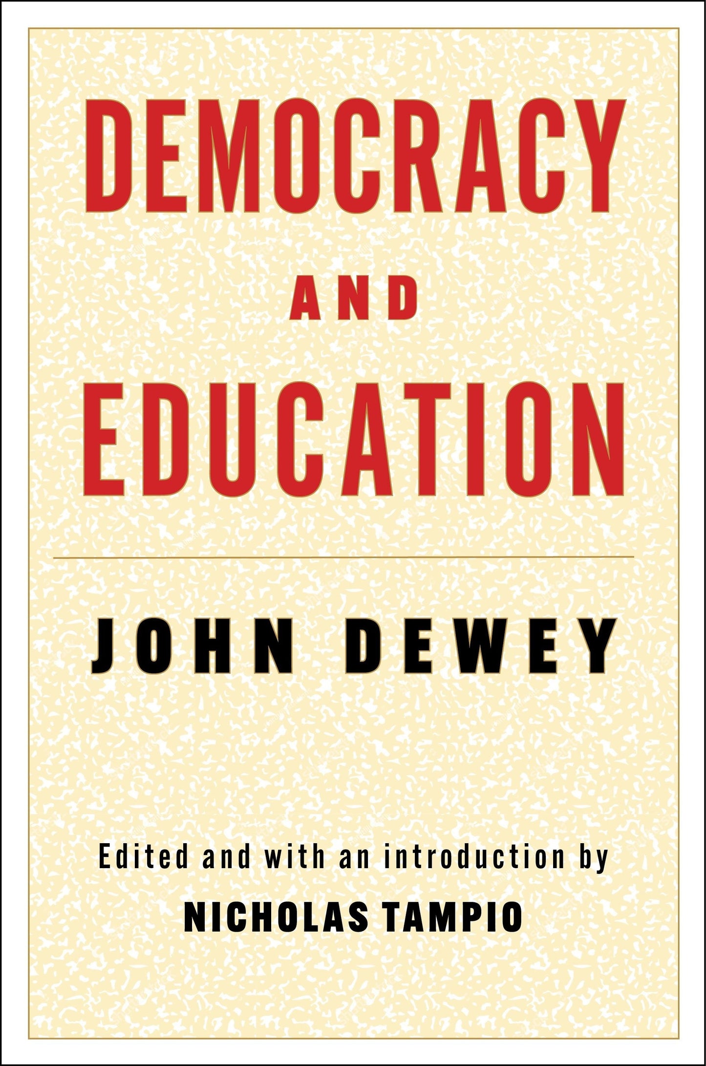 Book cover image for Democracy and Education ISBN: 9780231210119