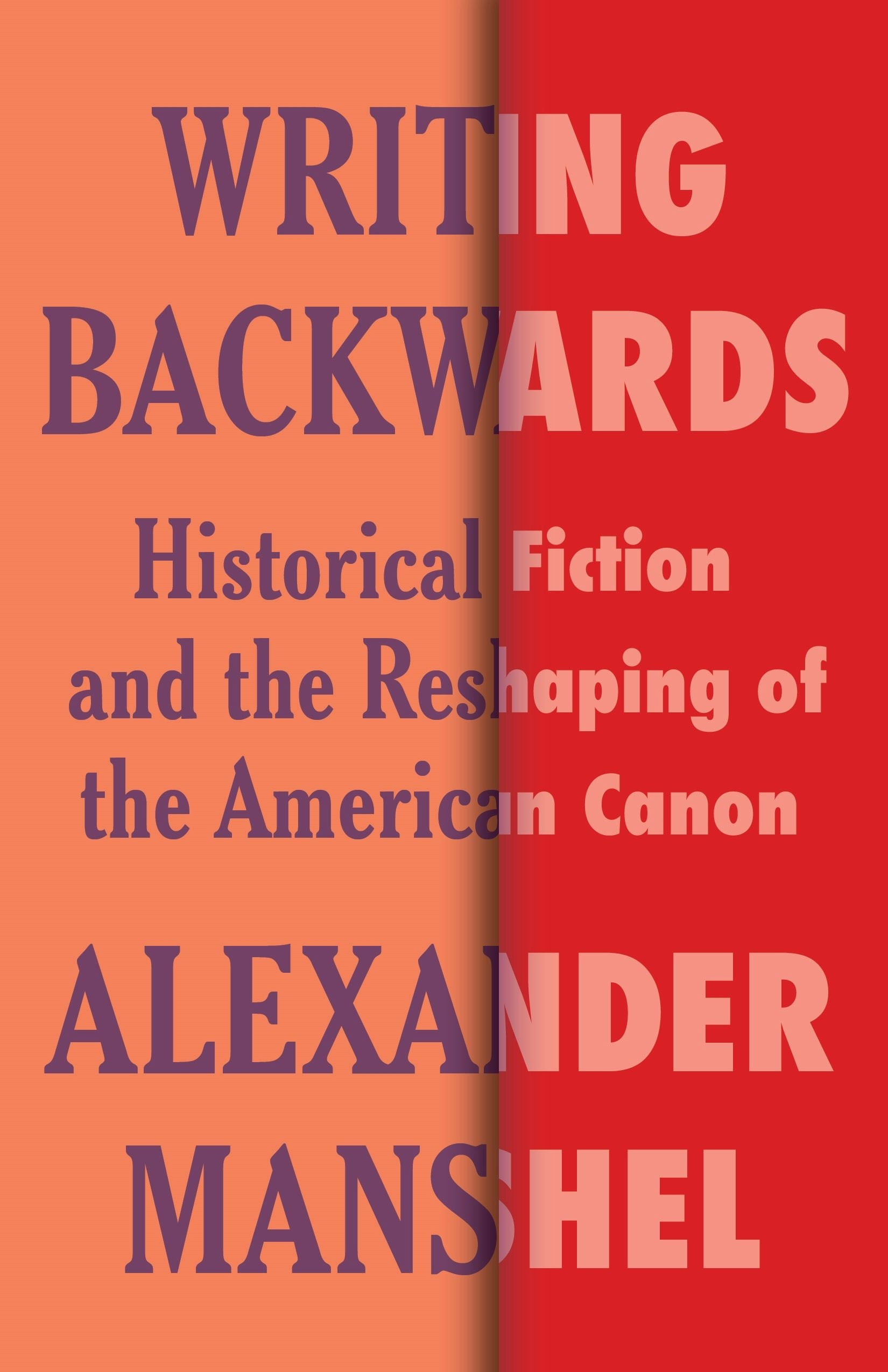 Book cover image for Writing Backwards ISBN: 9780231211277