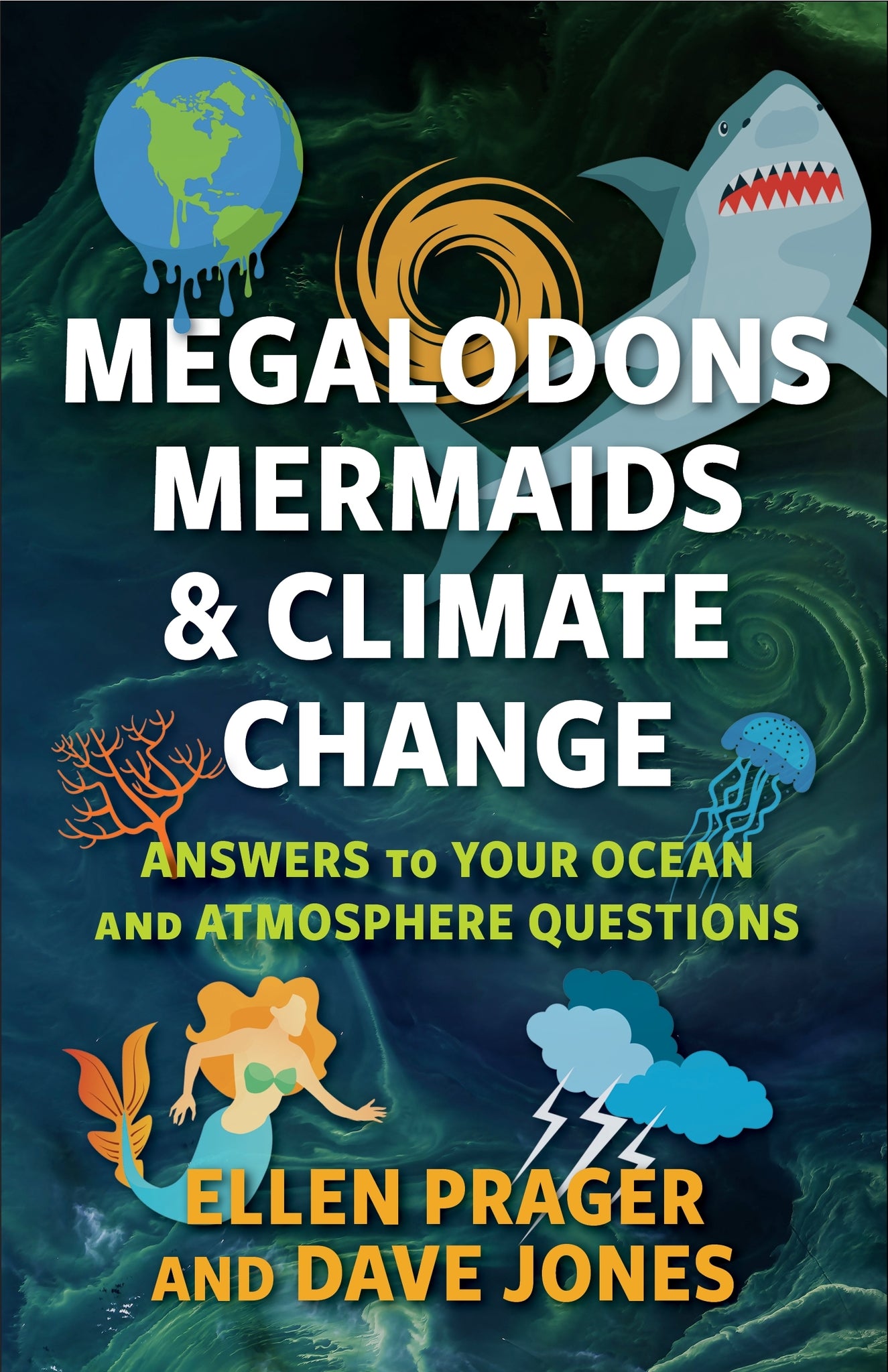 Cover image for Megalodons, Mermaids, and Climate Change ISBN 9780231212489
