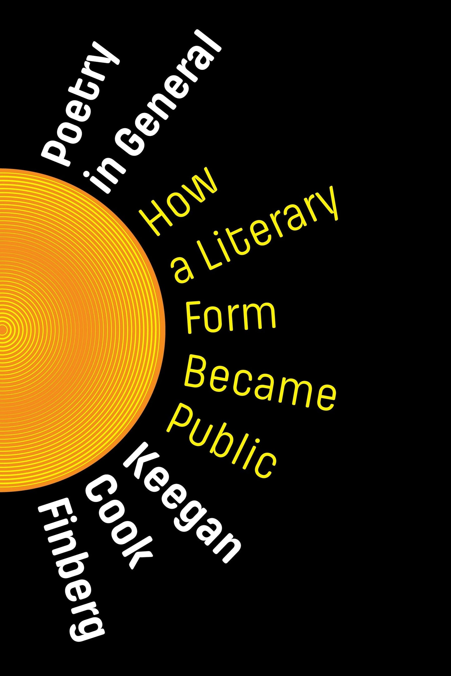 Book cover image for Poetry in General ISBN: 9780231219228