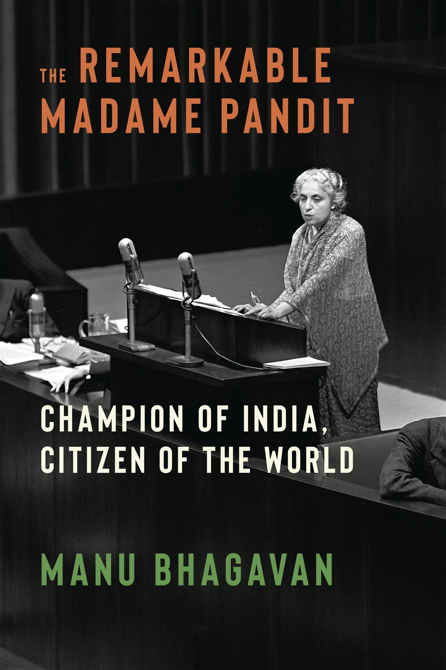 Book cover image for The Remarkable Madame Pandit ISBN: 9780231222471