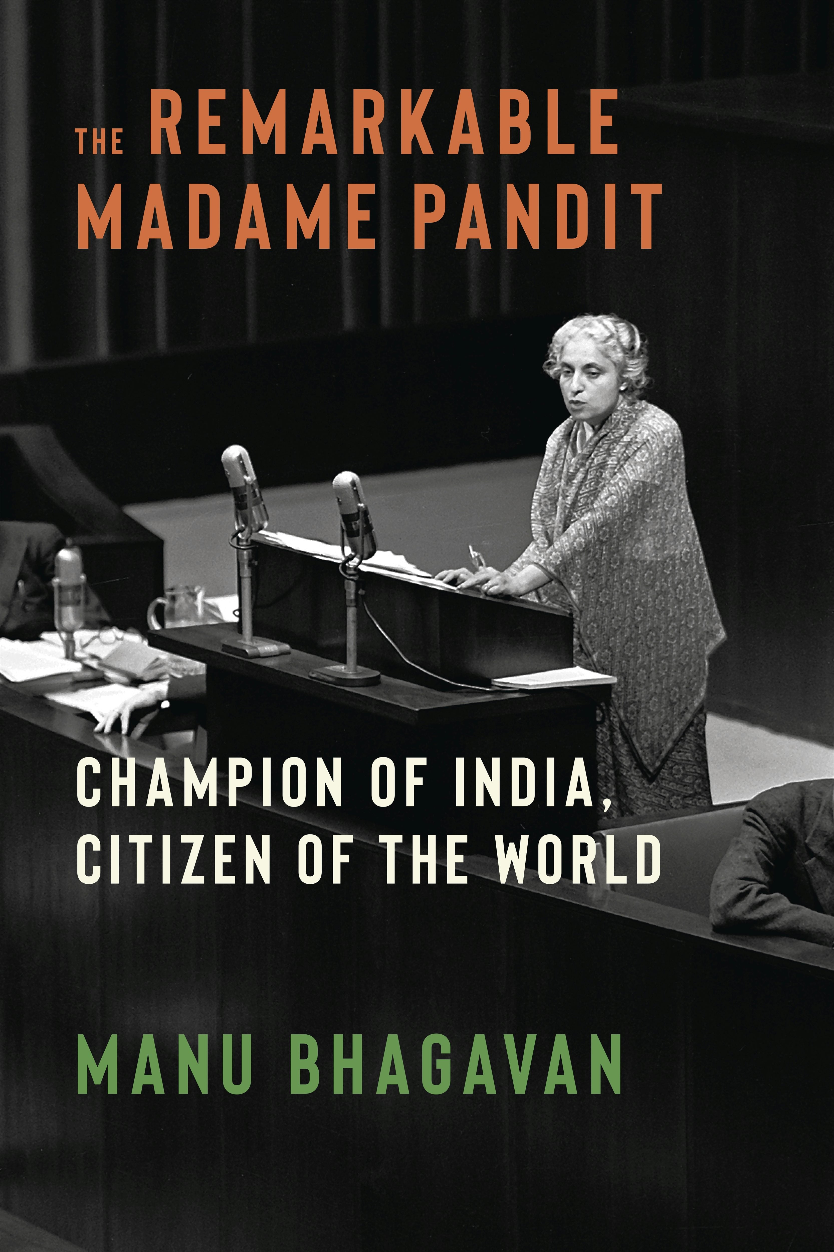 Book cover image for The Remarkable Madame Pandit ISBN: 9780231222471