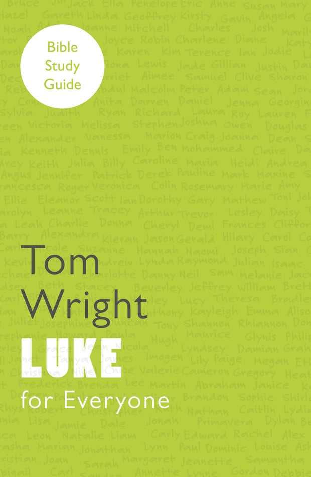 Cover image for Luke for Everyone: Bible Study Guide, isbn: 9780281066995