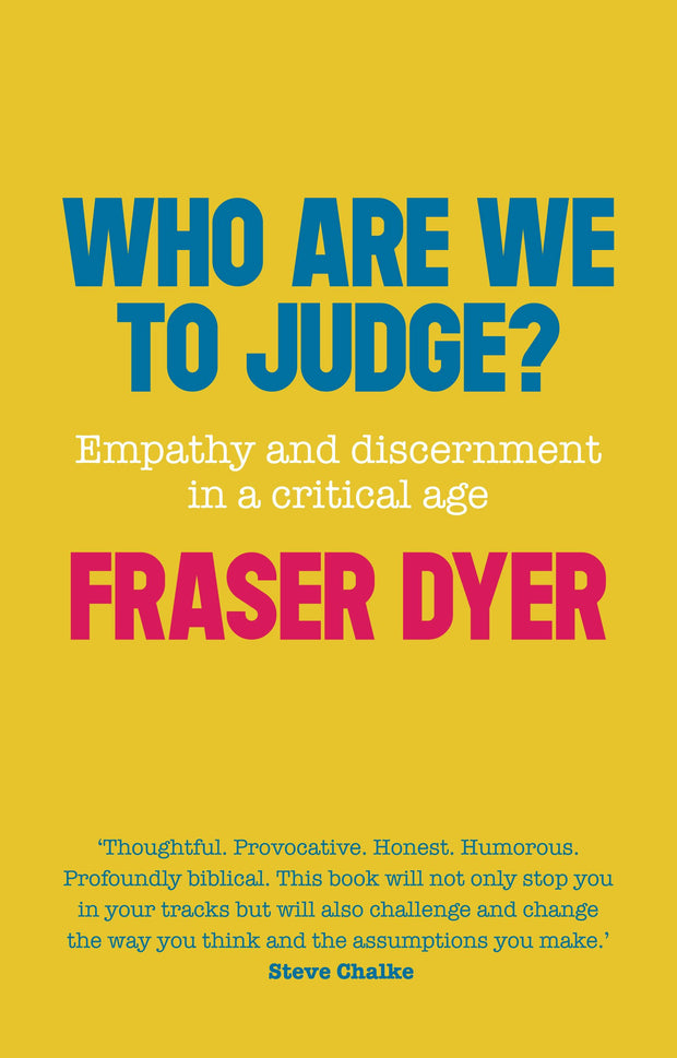 Cover image for Who Are We To Judge, isbn: 9780281072491