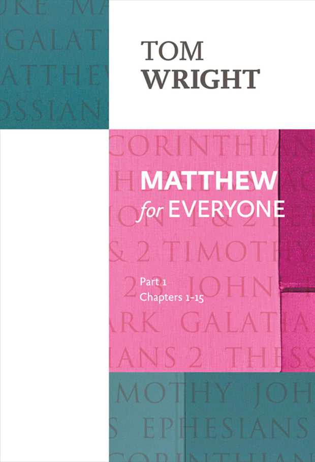 Cover image for Matthew for Everyone, isbn: 9780281072767