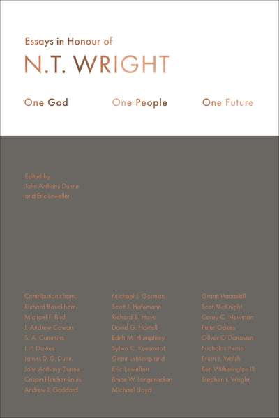 Cover image for One God, One People, One Future, isbn: 9780281075799