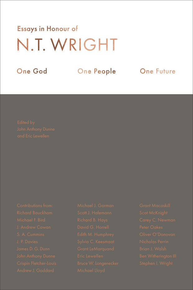 Cover image for One God, One People, One Future, isbn: 9780281075799