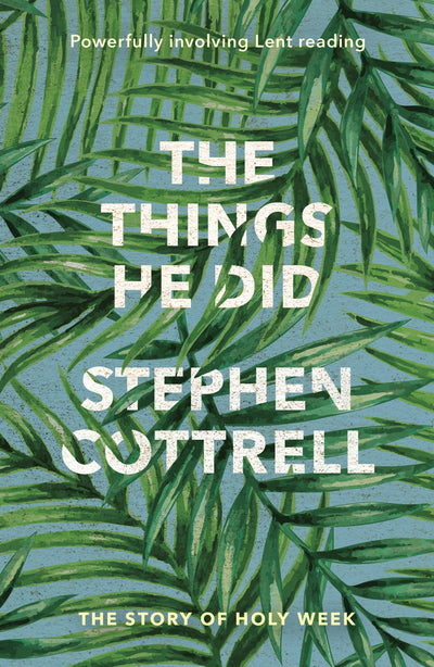 Cover image for The Things He Did, isbn: 9780281076239