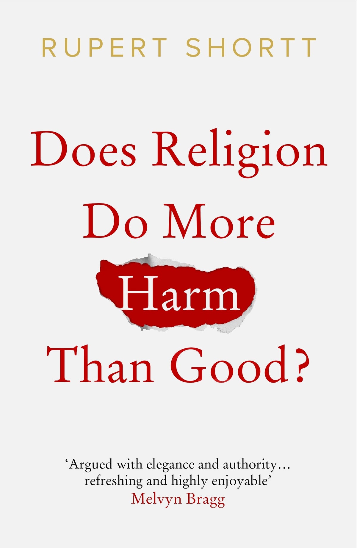 Cover image for Does Religion do More Harm than Good? ISBN 9780281078721