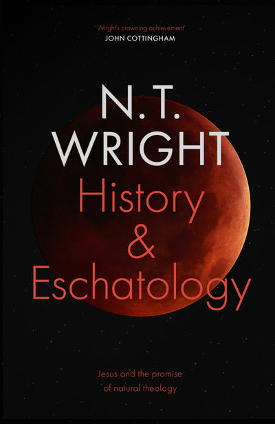 Cover image for History and Eschatology, isbn: 9780281081691
