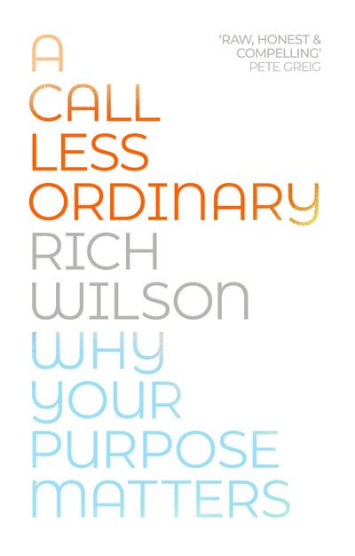 Cover image for A Call Less Ordinary, isbn: 9780281081899