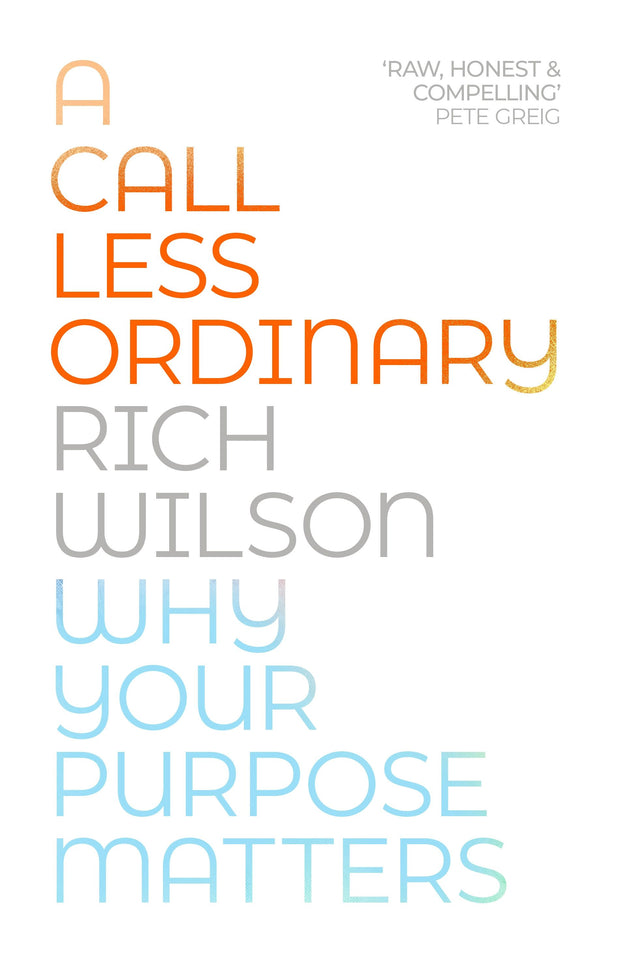 Cover image for A Call Less Ordinary, isbn: 9780281081899