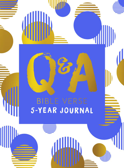 Cover image for Q & A Bible Verse 5-Year Journal Blue Edition, isbn: 9780281083237
