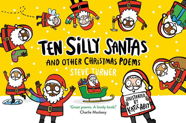 Cover image for Ten Silly Santas, isbn: 9780281083756