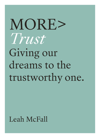 Cover image for More Trust, isbn: 9780281084562